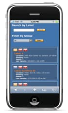 fieldlogix-fleet tracking system-mobile-interface
