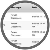 power disconnect report