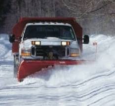 GPS snow plow