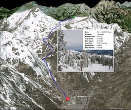 Ski-GPS-tracking