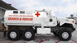 san diego unified mrap military vehicle