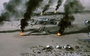 oil burning libya