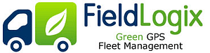 GPS Fleet tracking device and green fleet management system logo