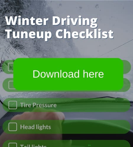 winter driving tuneup checklist