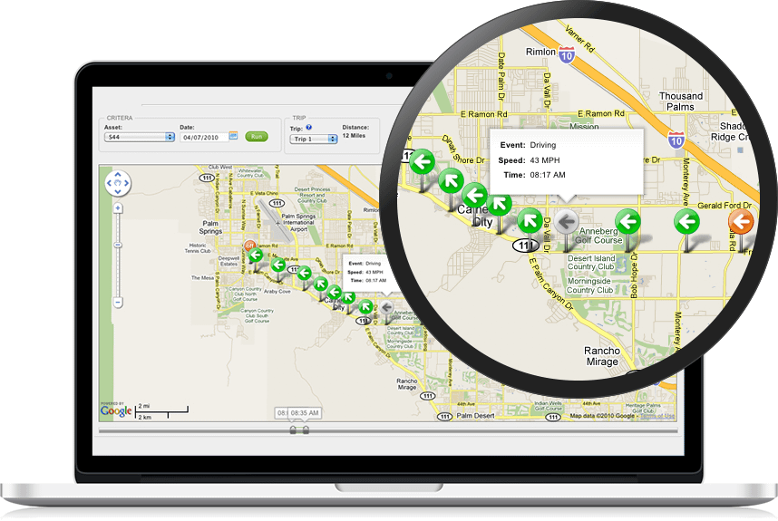 Fleet Dashcam with GPS for Fleets & Trucks